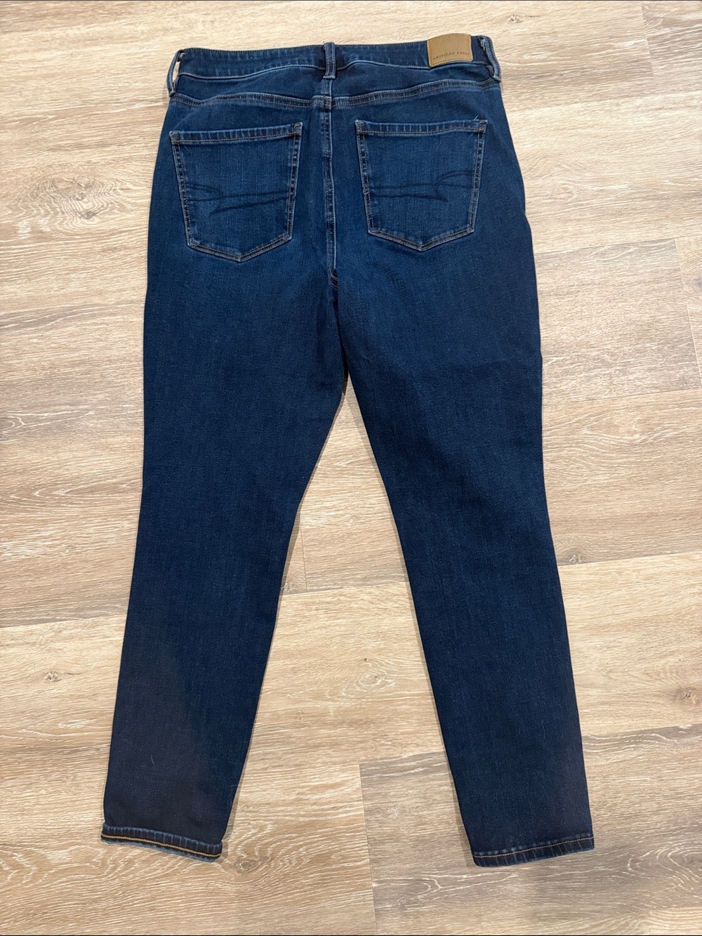 American Eagle Outfitters Navy High-Rise Skinny Jeans - Picture 5 of 5